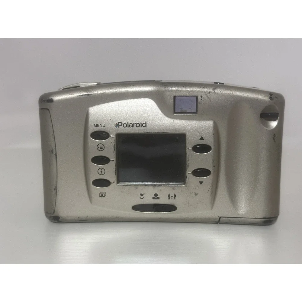 Vintage Polaroid PhotoMAX PDC 640 Digital Camera Silver Untested